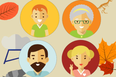 Various holiday guests