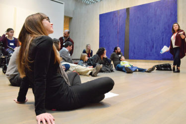 Group at Clyfford Still Museum