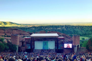Outdoor Movies on the Rocks