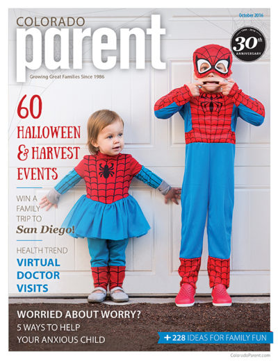 Colorado Parent October 2016 Cover