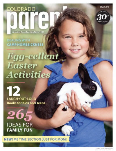 Colorado Parent March 2016 Cover