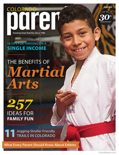 Colorado Parent April 2016 Cover