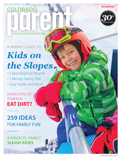 Colorado Parent November 2016 Cover