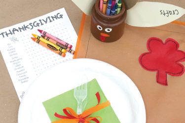 Thanksgiving crafts for the table