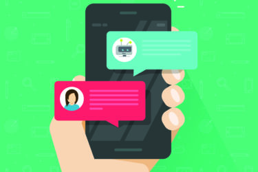 Text conversation of exit plan