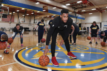 Denver Nuggets National Sports Center for the Disabled clinic