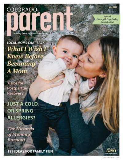 Colorado Parent May 2018 Cover