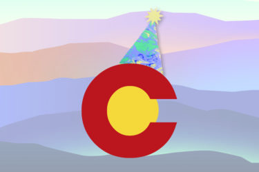 Colorado-themed birthday