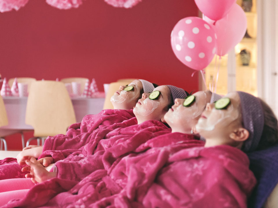 Kids Spa Birthday Party