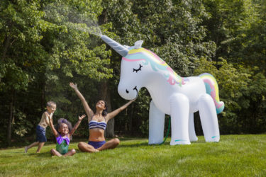 Big Mouth giant unicorn sprinkler