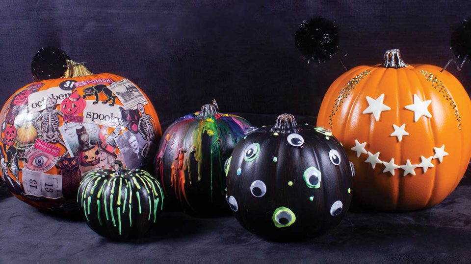 no-mess pumpkin decorating