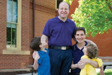 Governor Polis and family