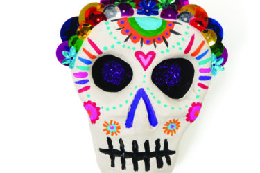 sugar skull craft kids dia de los muertos