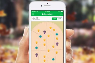 Nextdoor Halloween trick or treat map