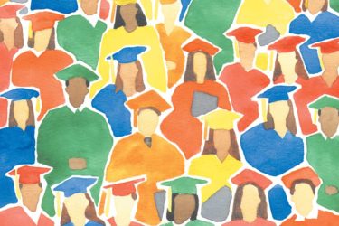 Graduation college post-high school