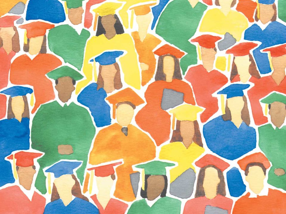 Graduation college post-high school