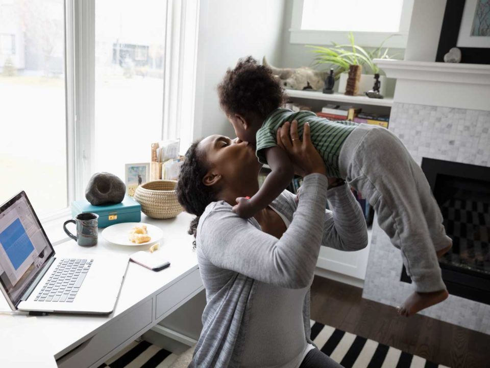 parenting physical work