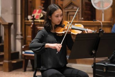 Andrea Liu violin Wunderkind Moscow Ballet