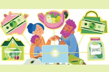 save spend finances family