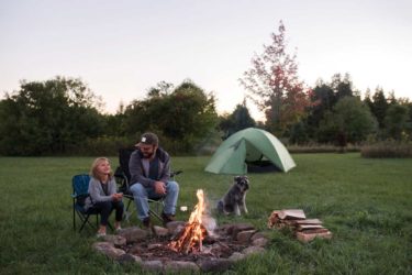 family camping