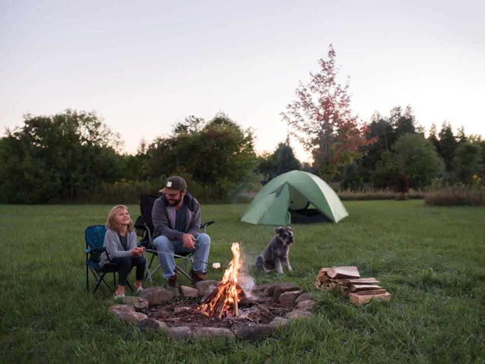 family camping