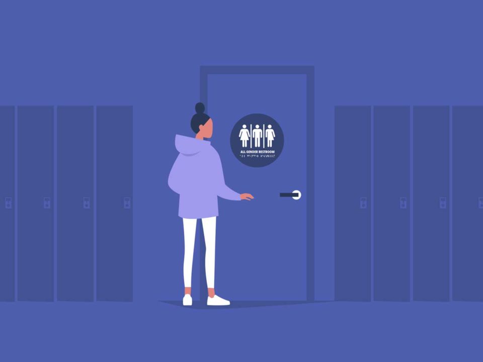 restroom illustration