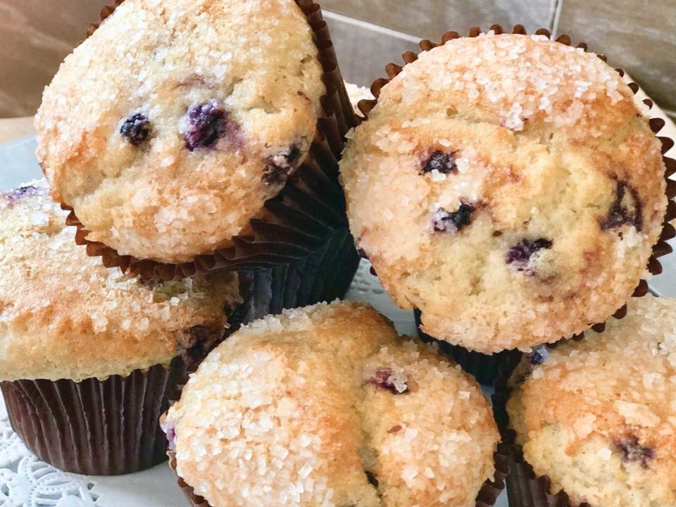blueberry muffins