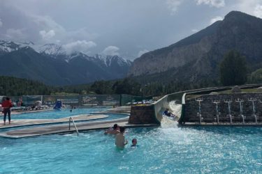 The Upper Pool at Mount Princeton Hot Springs Resort near Buena Vista