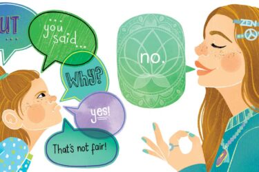 Parent dealing with back talk