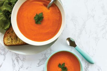 Carrot Ginger soup Nest