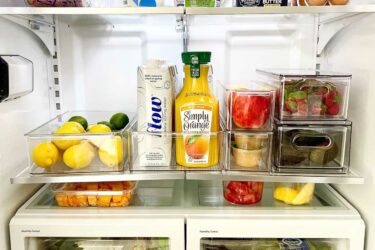 Organized refrigerator