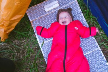 Baby in sleeping bag