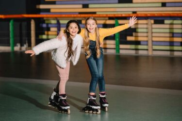 Kids on skates