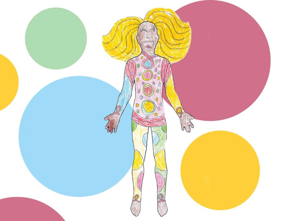 Illustration of costume