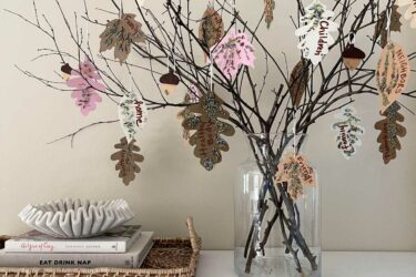 Gratitude tree craft