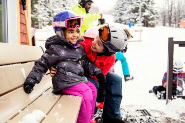 Family at Ski Resort