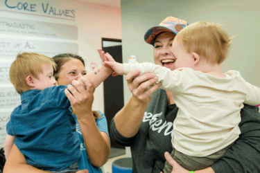 Family at GiGi's Playhouse