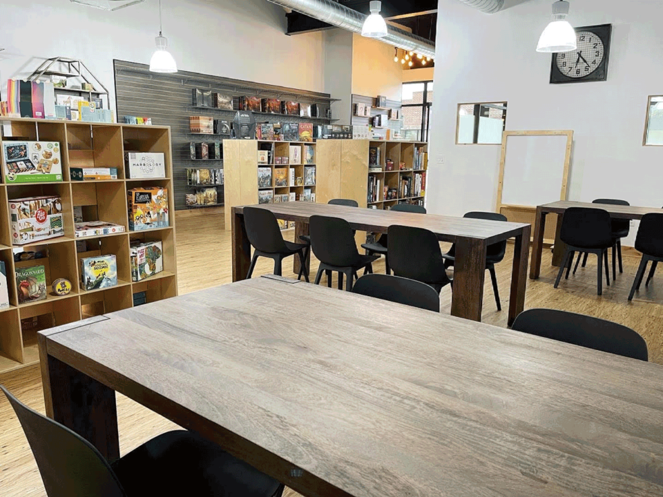 Empty room at PlayForge