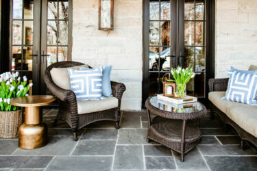 Spruce decor on a Platte Park home