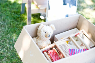 Toys in a box