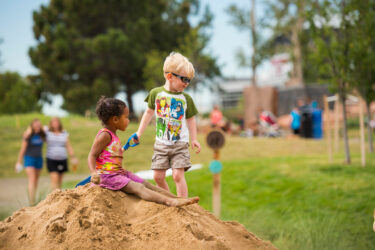 Children playing at Children's Museum of Denver at Marsico Campus