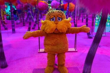 The Lorax at the Dr. Seuss Experience