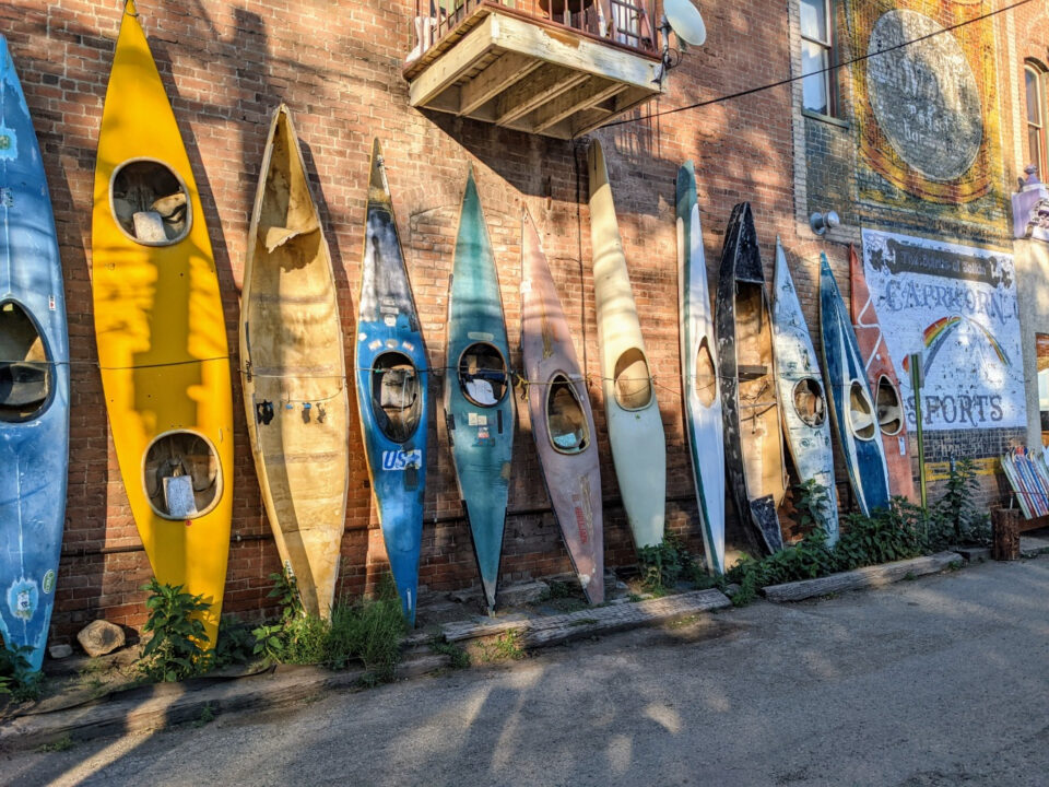Salida, Colorado's infamous Kayak Wall 